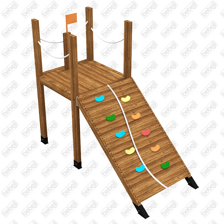 Wooden Climbing Wall J9739