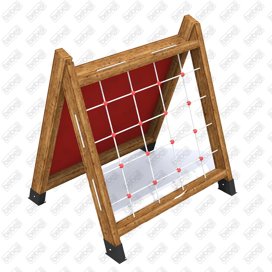 Wooden Net Climbing Game J9756