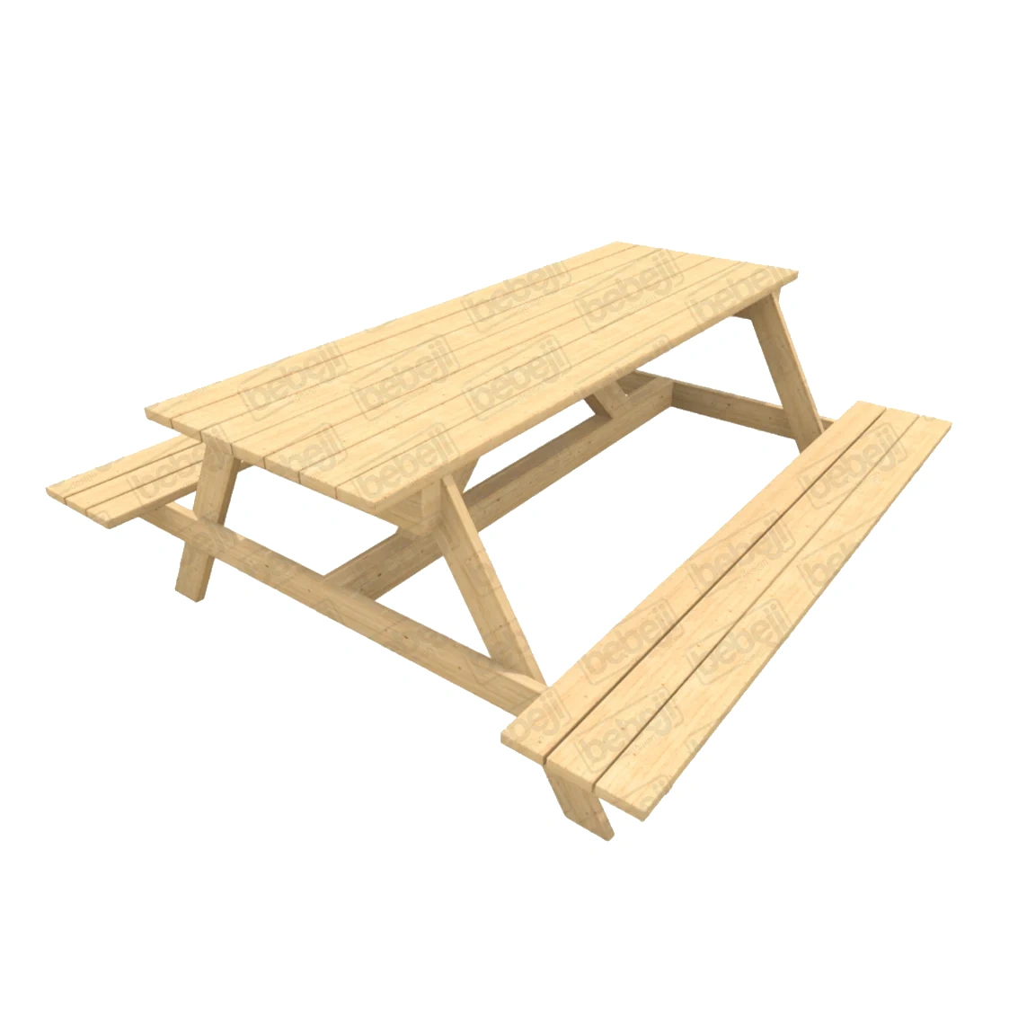 Wooden Picnic Desk J9809