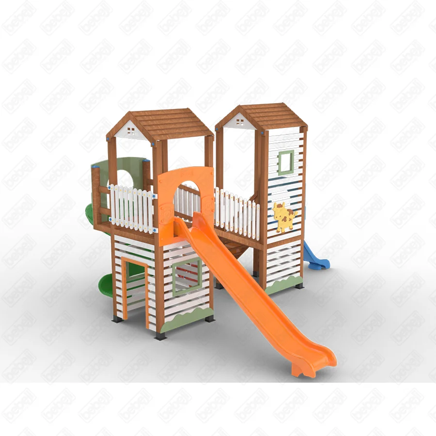 Wooden Kid Playground Farm Themed-1 JP019
