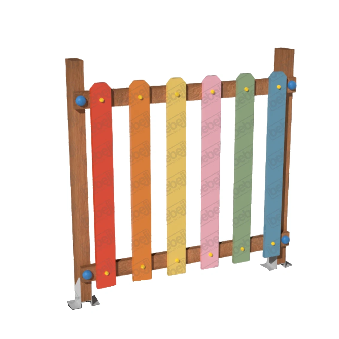 Colorful Kid Playground Fence J9241