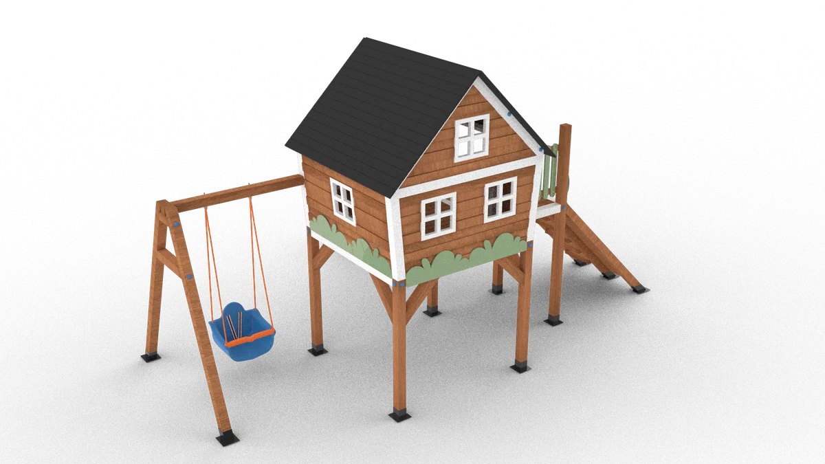 Wooden Game House JP022