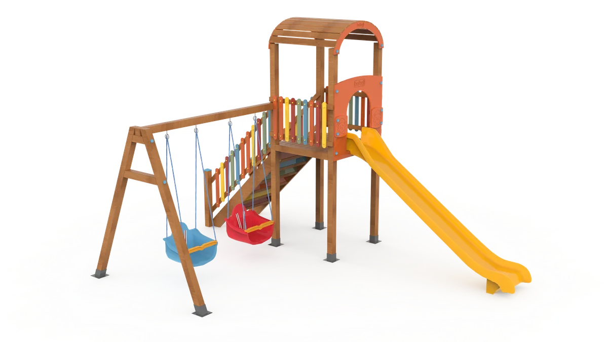 Wooden Kid Playground J9084