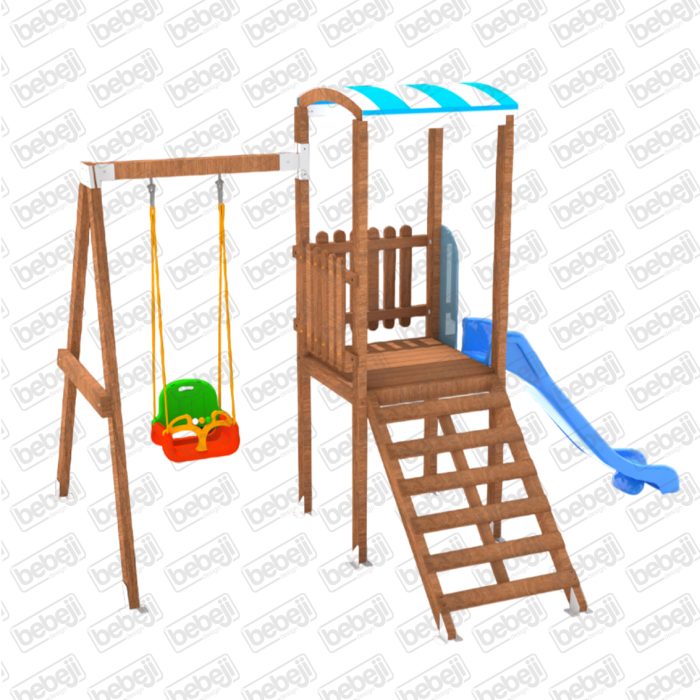 I Safe Medium Wooden Kid Playground S5704
